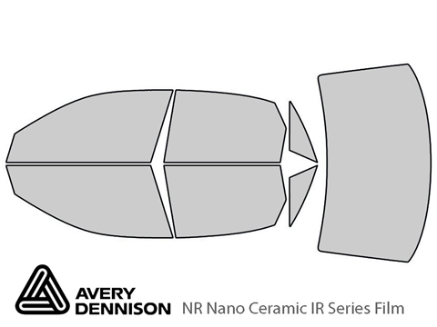 Avery Dennison™ Audi A4 2002-2008 NR Nano Ceramic IR Window Tint Kit (Sedan)