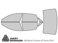 Avery Dennison Audi A4 2017-2022 (Sedan) NR Nano Ceramic IR Window Tint Kit