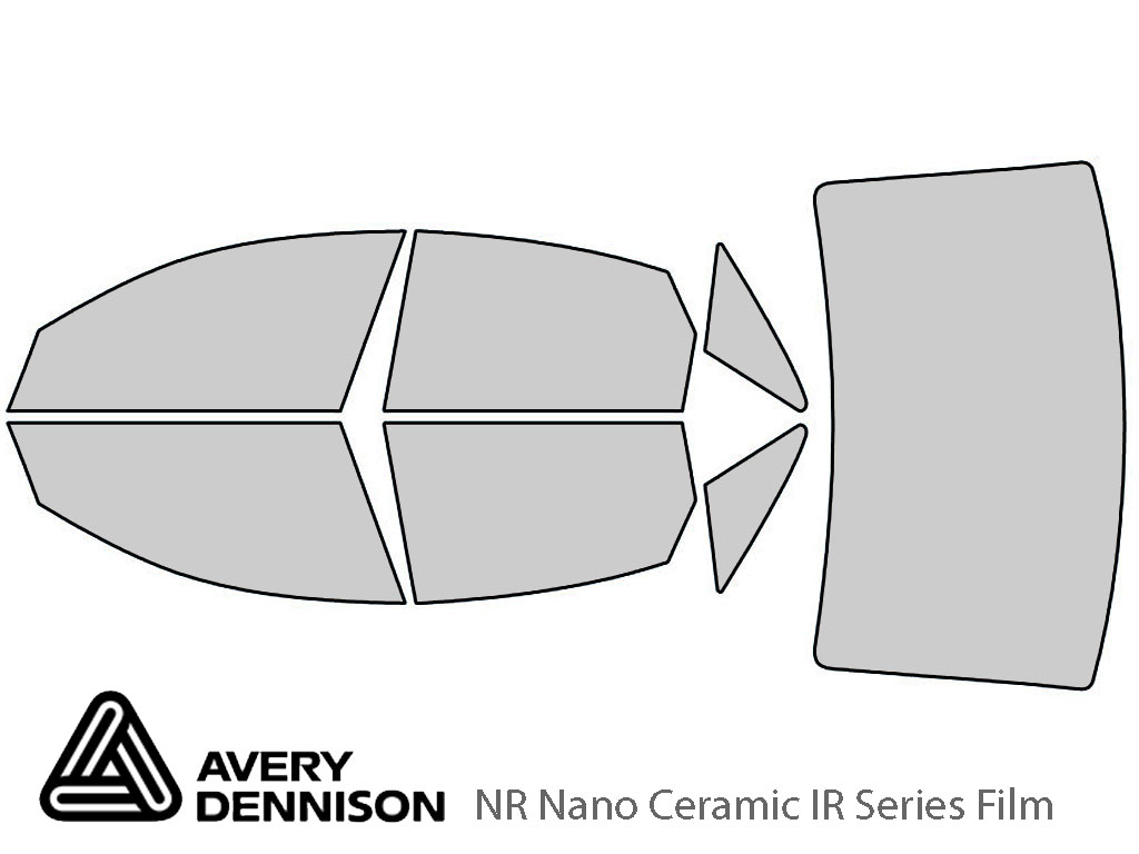 Avery Dennison Audi A6 2012-2018 (Sedan) NR Nano Ceramic IR Window Tint Kit