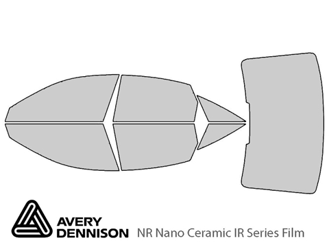 Avery Dennison™ Audi A6 2019-2023 NR Nano Ceramic IR Window Tint Kit (Sedan)