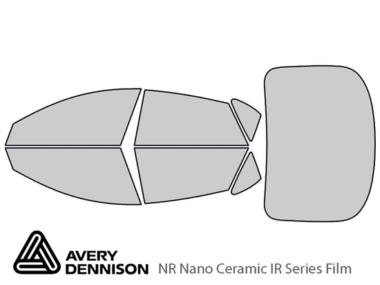 Avery Dennison Audi A7 2012-2018 NR Nano Ceramic IR Window Tint Kit