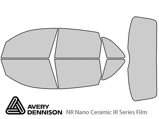 Avery Dennison Audi Q5 2009-2017 NR Nano Ceramic IR Window Tint Kit