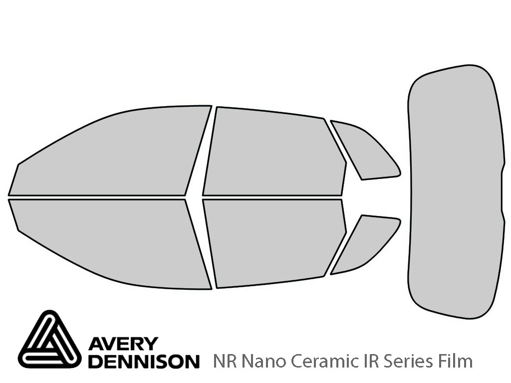 Avery Dennison Audi Q5 2018-2023 NR Nano Ceramic IR Window Tint Kit