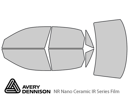Avery Dennison Audi RS4 2007-2008 (Sedan) NR Nano Ceramic IR Window Tint Kit