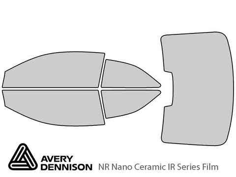 Avery Dennison™ Audi RS5 2013-2015 NR Nano Ceramic IR Window Tint Kit (Coupe)