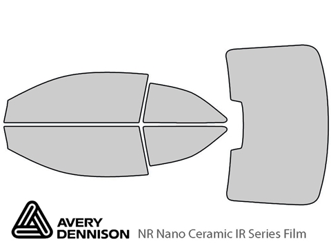 Avery Dennison™ Audi S5 2010-2017 NR Nano Ceramic IR Window Tint Kit (Convertible)