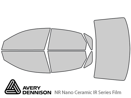 Avery Dennison Audi S8 2007-2009 NR Nano Ceramic IR Window Tint Kit