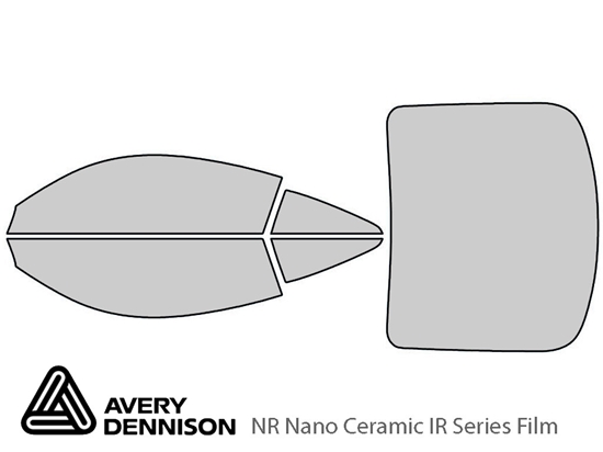 Avery Dennison Audi TT 2016-2022 (Coupe) NR Nano Ceramic IR Window Tint Kit
