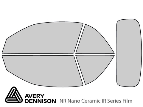 Avery Dennison™ BMW 1-Series 2008-2013 NR Nano Ceramic IR Window Tint Kit (Convertible)