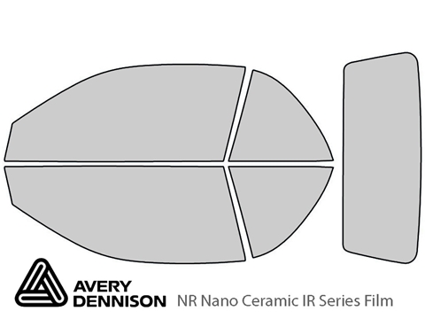 Avery Dennison™ BMW 3-Series 2000-2006 NR Nano Ceramic IR Window Tint Kit (Convertible)