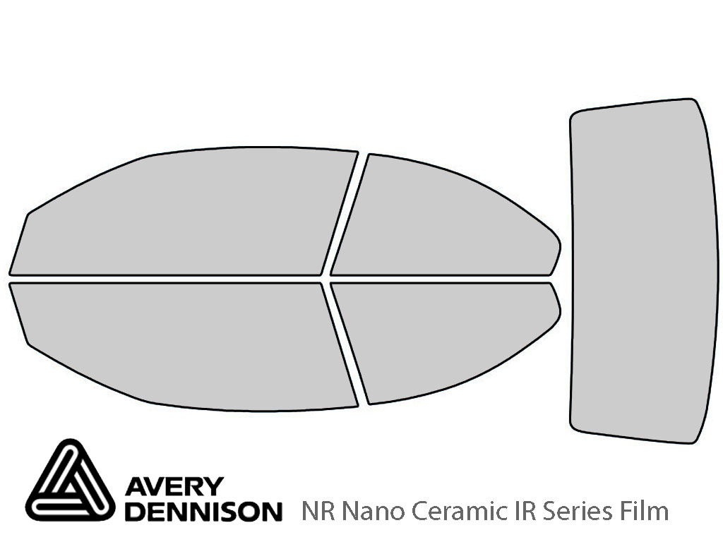 Avery Dennison BMW 3-Series 2007-2013 (Convertible) NR Nano Ceramic IR Window Tint Kit