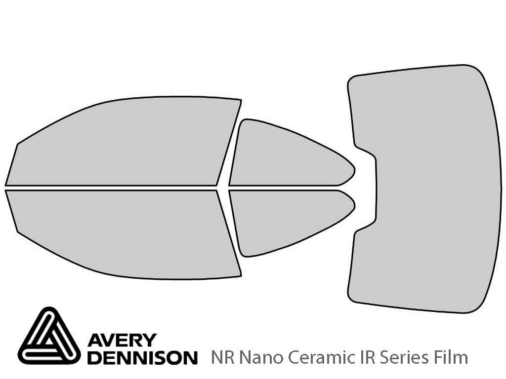 Avery Dennison BMW 3-Series 2007-2013 (Coupe) NR Nano Ceramic IR Window Tint Kit