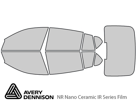 Avery Dennison™ BMW 5-Series 2010-2016 NR Nano Ceramic IR Window Tint Kit (Gran Turismo)