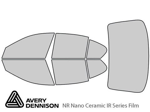 Avery Dennison™ BMW 5-Series 2011-2016 NR Nano Ceramic IR Window Tint Kit (Sedan)