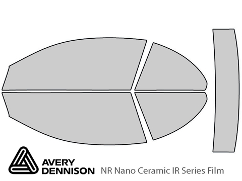 Avery Dennison™ BMW 6-Series 2004-2010 NR Nano Ceramic IR Window Tint Kit (Convertible)