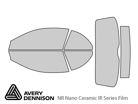 Avery Dennison™ BMW 6-Series 2012-2017 NR Nano Ceramic IR Window Tint Kit (Convertible)