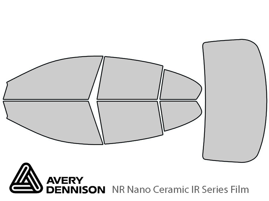 Avery Dennison BMW 6-Series 2013-2019 (Gran Coupe) NR Nano Ceramic IR Window Tint Kit