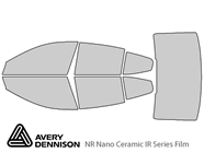 Avery Dennison BMW 8-Series 2019-2022 (Gran Coupe) NR Nano Ceramic IR Window Tint Kit