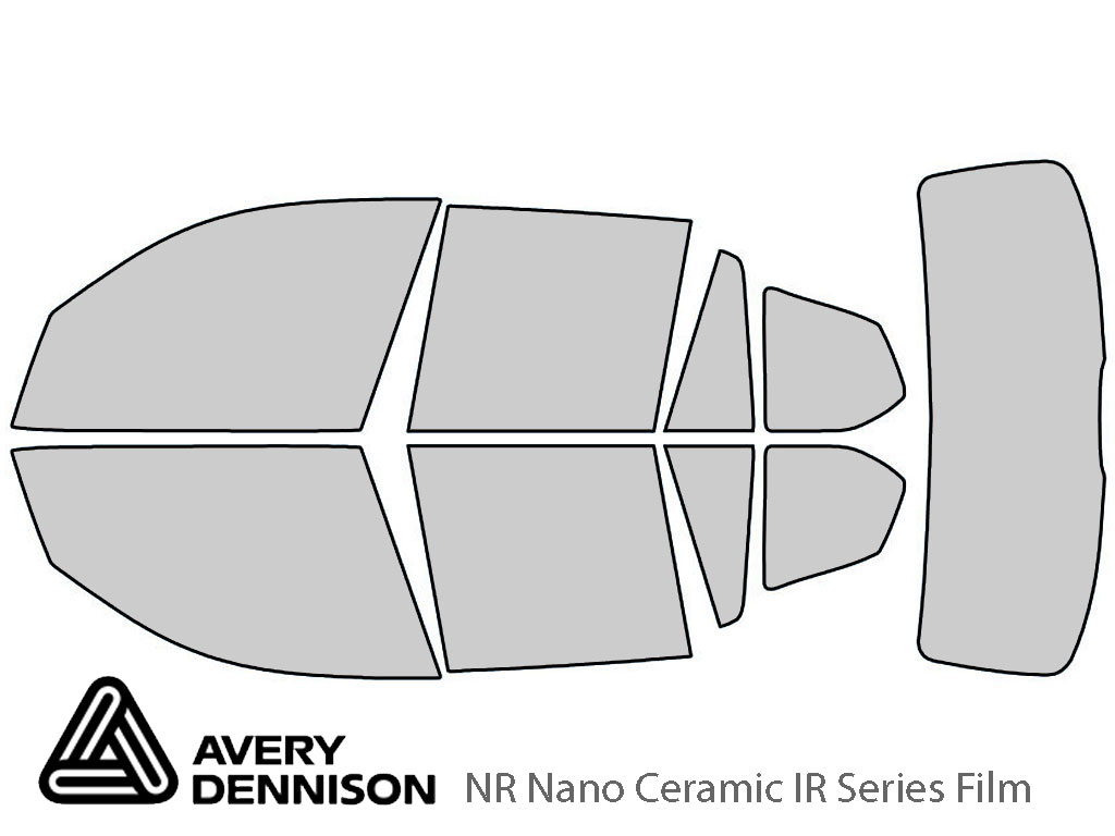 Avery Dennison BMW X3 2011-2017 NR Nano Ceramic IR Window Tint Kit