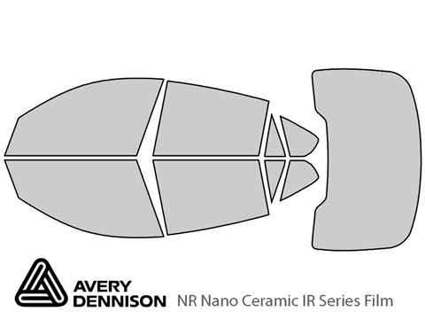 Avery Dennison™ BMW X6 2008-2014 NR Nano Ceramic IR Window Tint Kit