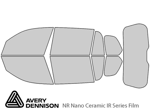Avery Dennison™ BMW X7 2019-2022 NR Nano Ceramic IR Window Tint Kit
