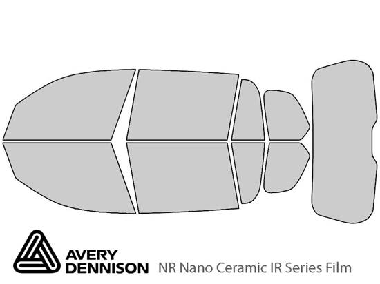 Avery Dennison BMW X7 2019-2022 NR Nano Ceramic IR Window Tint Kit