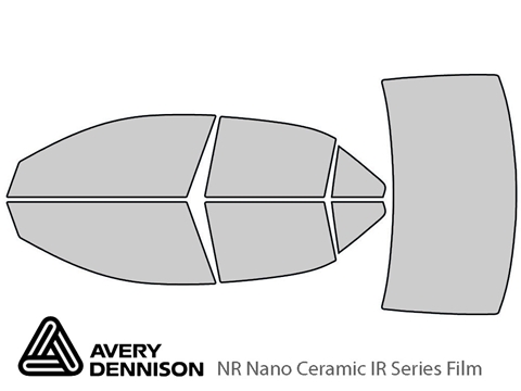 Avery Dennison™ Cadillac ATS 2013-2019 NR Nano Ceramic IR Window Tint Kit (Sedan)