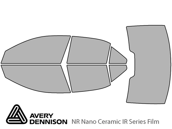 Avery Dennison Cadillac CT4 2020-2022 NR Nano Ceramic IR Window Tint Kit