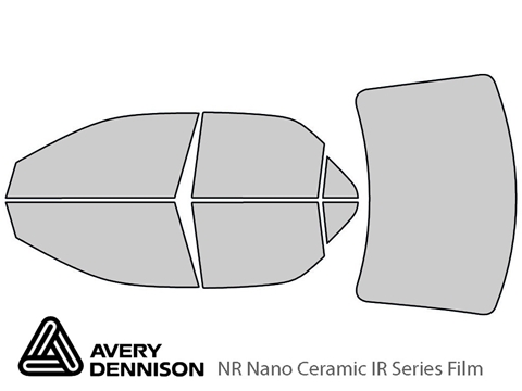 Avery Dennison™ Cadillac CTS 2003-2007 NR Nano Ceramic IR Window Tint Kit