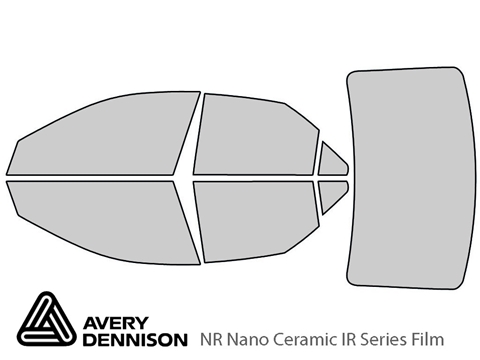 Avery Dennison™ Cadillac CTS 2008-2013 NR Nano Ceramic IR Window Tint Kit (Sedan)