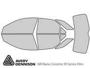 Avery Dennison Cadillac CTS 2010-2014 (Wagon) NR Nano Ceramic IR Window Tint Kit