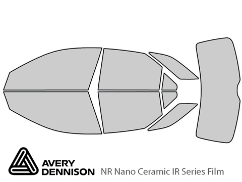 Avery Dennison™ Cadillac CTS 2010-2014 NR Nano Ceramic IR Window Tint Kit (Wagon)