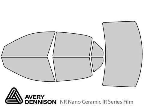 Avery Dennison™ Cadillac CTS 2014-2019 NR Nano Ceramic IR Window Tint Kit (Sedan)
