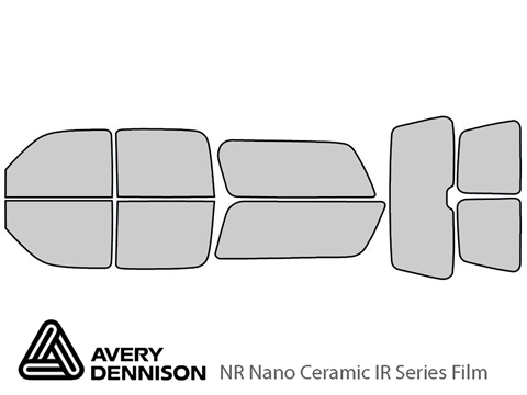 Avery Dennison™ Cadillac Escalade 2003-2006 NR Nano Ceramic IR Window Tint Kit (ESV)
