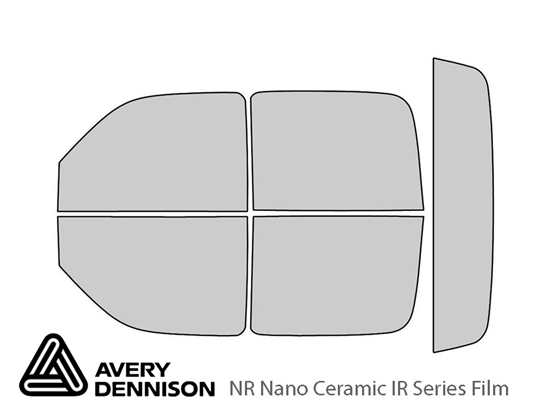 Avery Dennison Cadillac Escalade 2003-2006 (EXT) NR Nano Ceramic IR Window Tint Kit