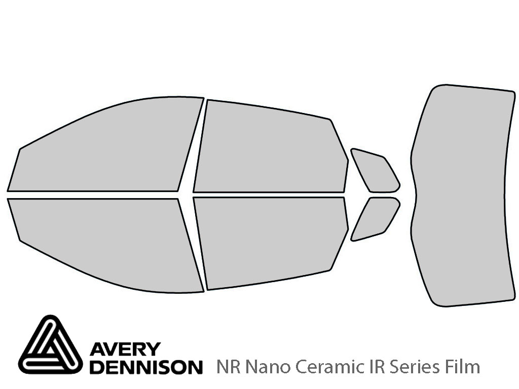 Avery Dennison Cadillac SRX 2010-2016 NR Nano Ceramic IR Window Tint Kit
