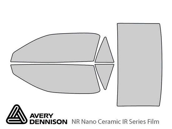 Avery Dennison Cadillac XLR 2004-2009 NR Nano Ceramic IR Window Tint Kit