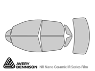 Avery Dennison Cadillac XT5 2017-2022 NR Nano Ceramic IR Window Tint Kit