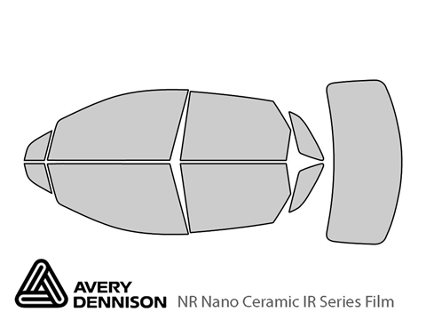 Avery Dennison™ Cadillac XT5 2017-2022 NR Nano Ceramic IR Window Tint Kit
