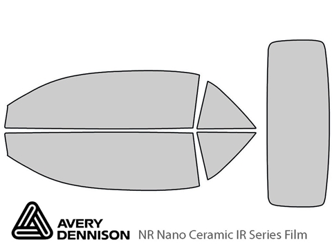 Avery Dennison™ Chevrolet Camaro 2011-2015 NR Nano Ceramic IR Window Tint Kit (Convertible)