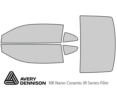 Avery Dennison™ Chevrolet Camaro 2016-2022 NR Nano Ceramic IR Window Tint Kit (Coupe)