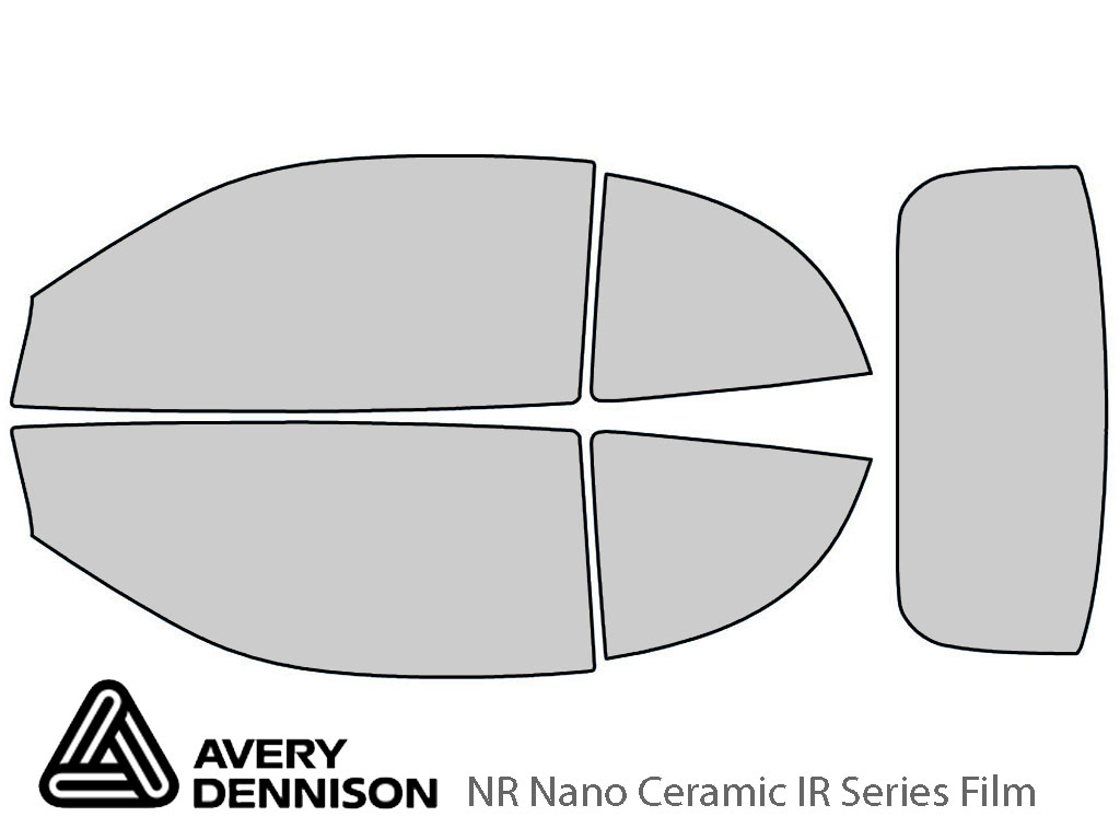 Avery Dennison Chevrolet Cavalier 1995-2000 (Convertible) NR Nano Ceramic IR Window Tint Kit