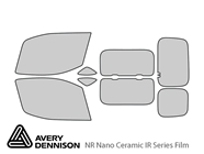 Avery Dennison Chevrolet City Express 2016-2018 NR Nano Ceramic IR Window Tint Kit
