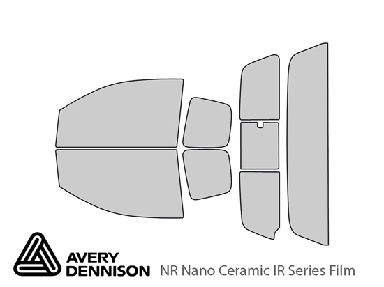 Avery Dennison Chevrolet Colorado 2015-2022 (2 Door) NR Nano Ceramic IR Window Tint Kit