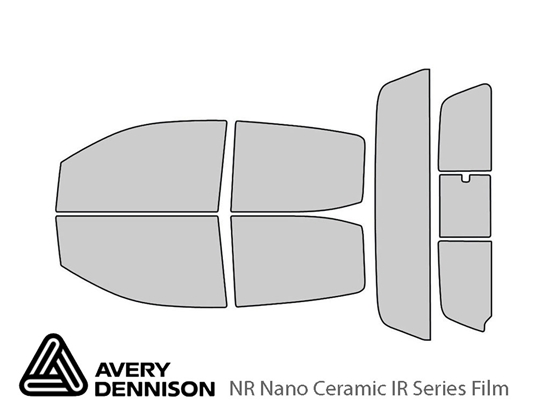 Avery Dennison Chevrolet Colorado 2015-2022 (4 Door) NR Nano Ceramic IR Window Tint Kit