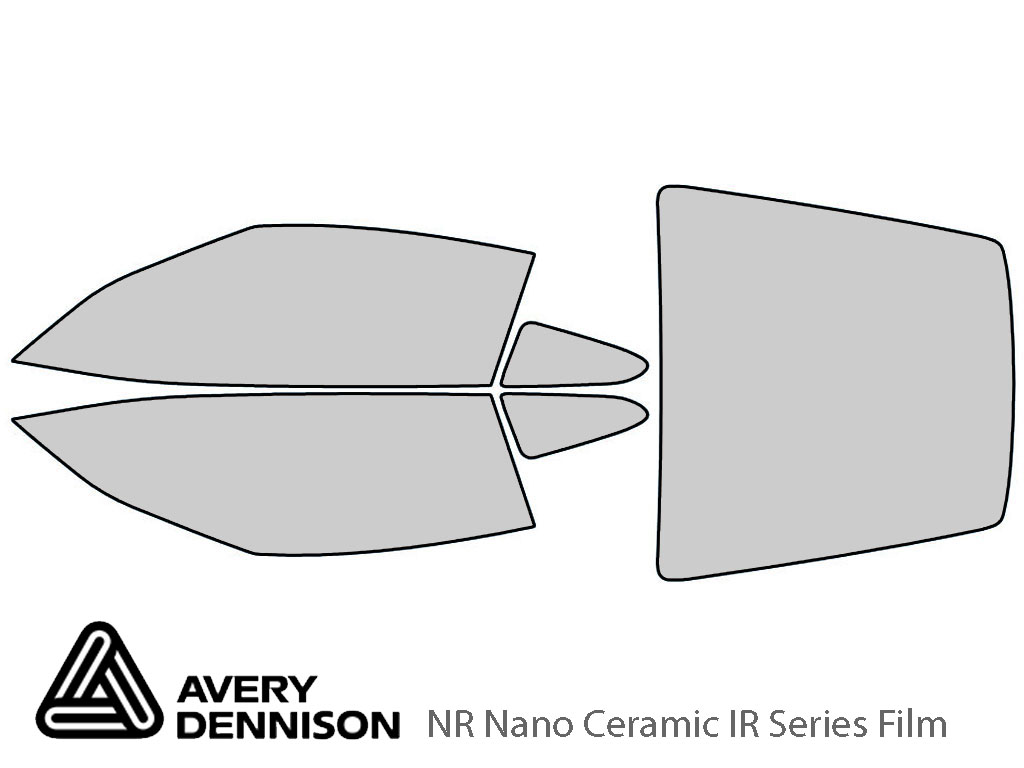 Avery Dennison Chevrolet Corvette 2014-2019 (Coupe) NR Nano Ceramic IR Window Tint Kit