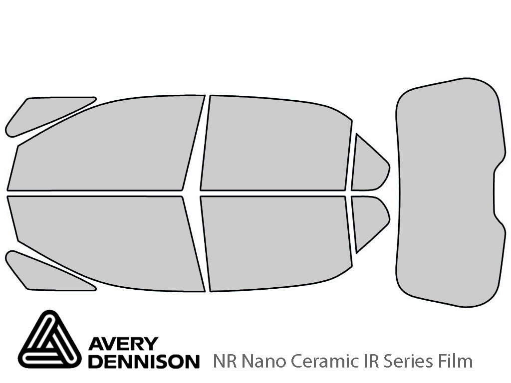 Avery Dennison Chevrolet Equinox 2010-2017 NR Nano Ceramic IR Window Tint Kit
