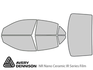 Avery Dennison Chevrolet Malibu 2013-2015 NR Nano Ceramic IR Window Tint Kit