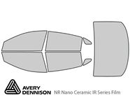 Avery Dennison Chevrolet Malibu 2017-2022 NR Nano Ceramic IR Window Tint Kit