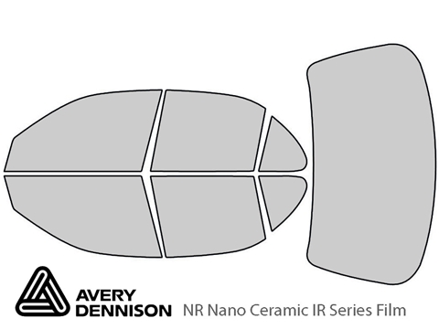 Avery Dennison™ Chevrolet Prizm 1998-2002 NR Nano Ceramic IR Window Tint Kit